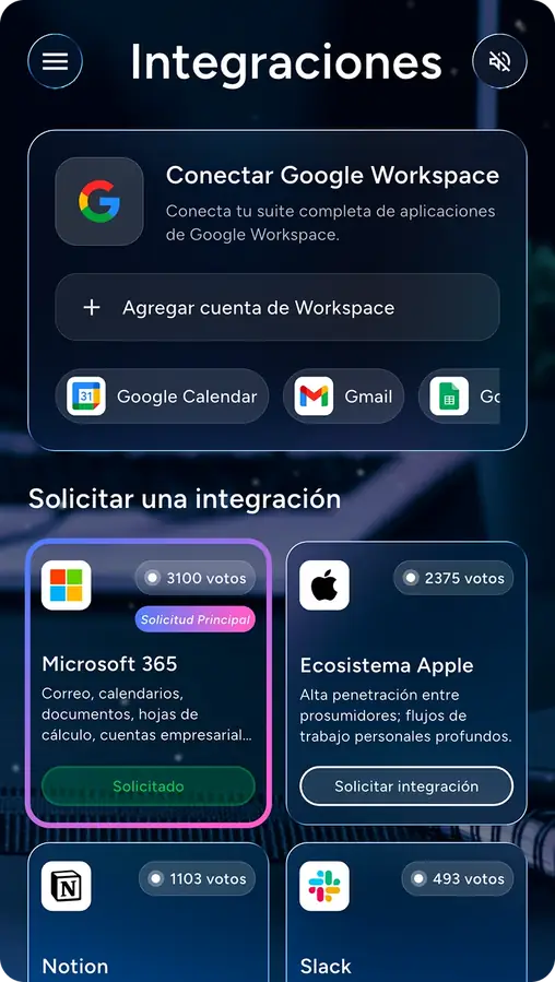App screenshot